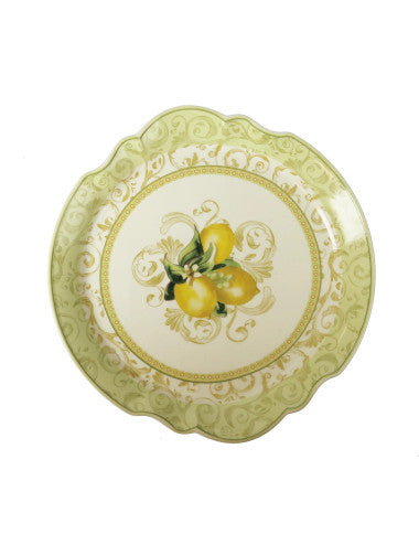 VASSOIO PORTATA LIMONI PORCELLANA 52769