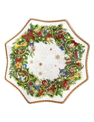 VASSOIO STELLA CHRISTMAS NEW BONE CHINA (8029722899107)
