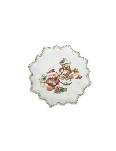 VASSOIO STELLA COCCOLE PORCELLANA (8029722801124)